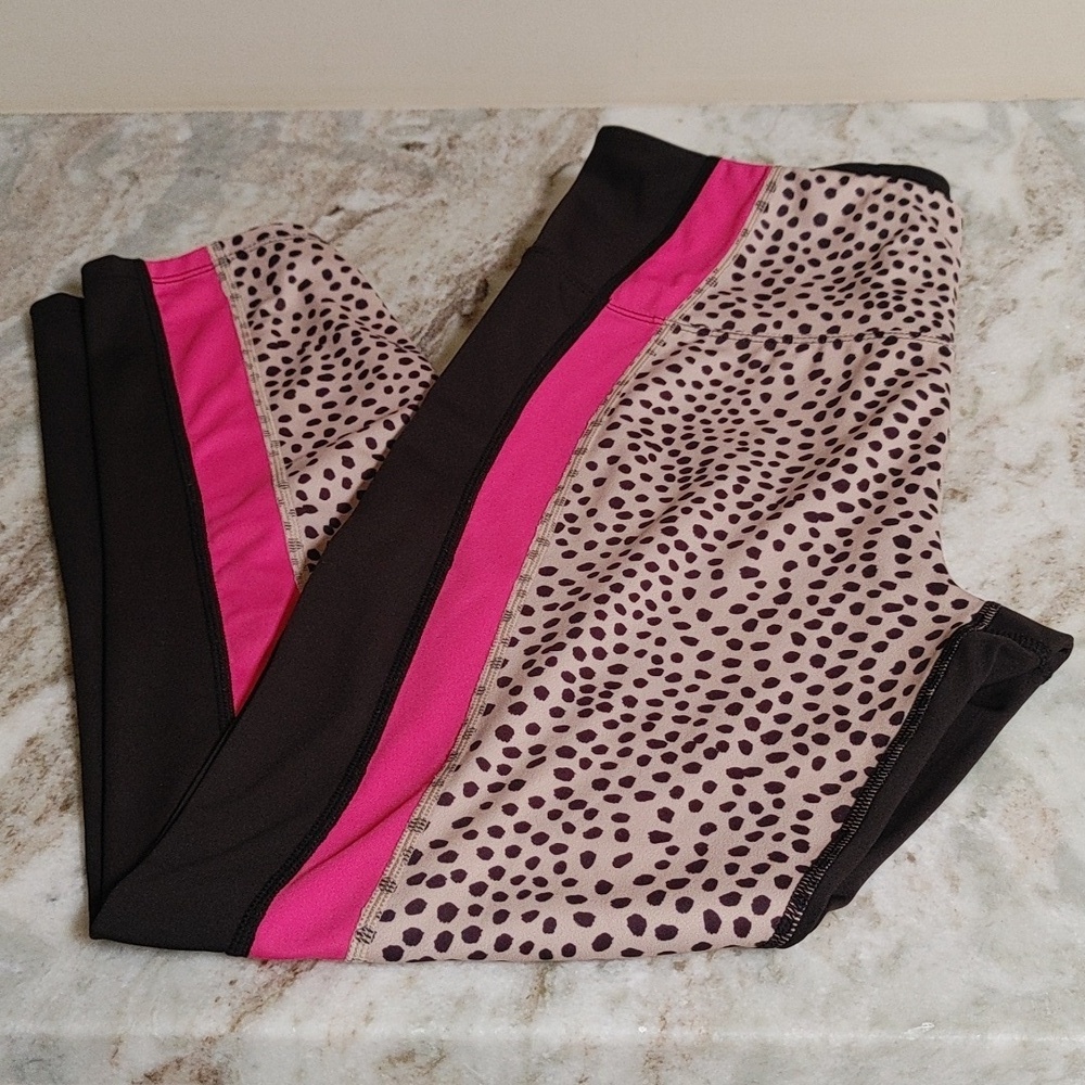 Nanette Lepore Block Print Leggings Size M